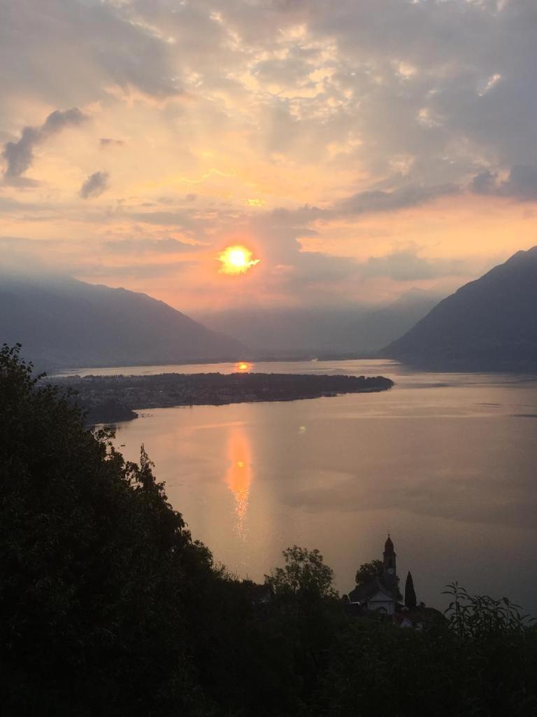 Casa Conti Al Lago Ronco sopra Ascona Exterior foto
